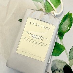 Casaluna KING Temperature Balancing Pillowcase Set